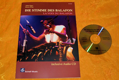 Balafon Buch, Noten und CD