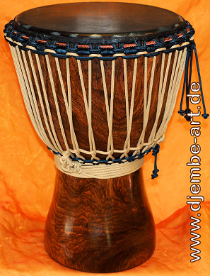 Djembé Art Trommel - Black Thunder, Djembe Trommel der Premiumklasse