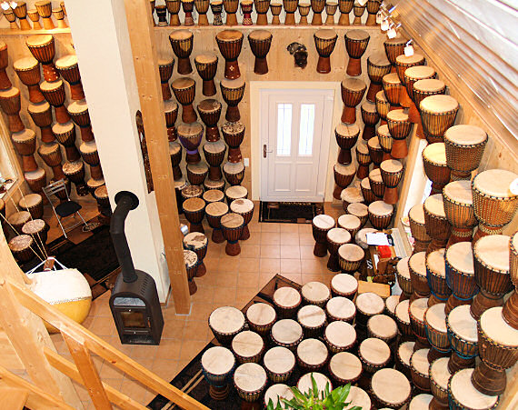 500 Djembe Drums and more